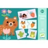 Djeco Párosító puzzle - Színpárosító, 24 db-os