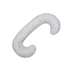 Scamp C alakú testpárna - Little Heart White Gray