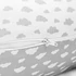 Scamp formázható univerzális szoptatós párna - Little Clouds Gray-White