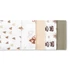 Sensillo Tetra textilpelenka 70×80 cm – Bézs macis (5 db)