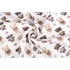 Sensillo Tetra textilpelenka 70×80 cm – Rózsaszín macis (5 db)
