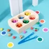 Színek, számok Montessori fejlesztő játék