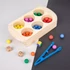 Színek, számok Montessori fejlesztő játék