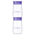 Lansinoh 2 db cumisüveg közepes folyású etetőcumival + 2 db fedéllel, 240 ml
