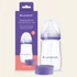 Lansinoh Cumisüveg közepes folyású etetőcumival + fedéllel, 240 ml
