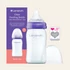 Lansinoh üveg cumisüveg lassú folyású etetőcumival - 160 ml